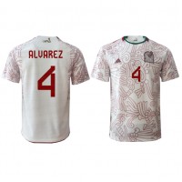 Mexico Edson Alvarez #4 Replica Away Shirt World Cup 2022 Short Sleeve